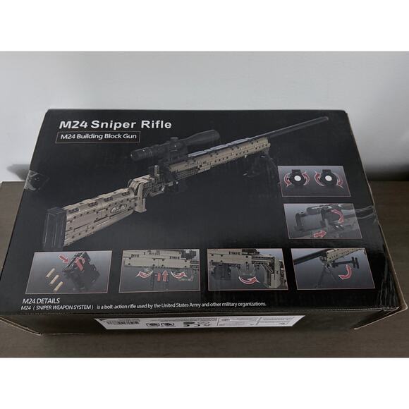 M24 Building Blocks Set | 1088 PCS | 1:1 Scale Model | Toy Collection - Picture 2 of 5